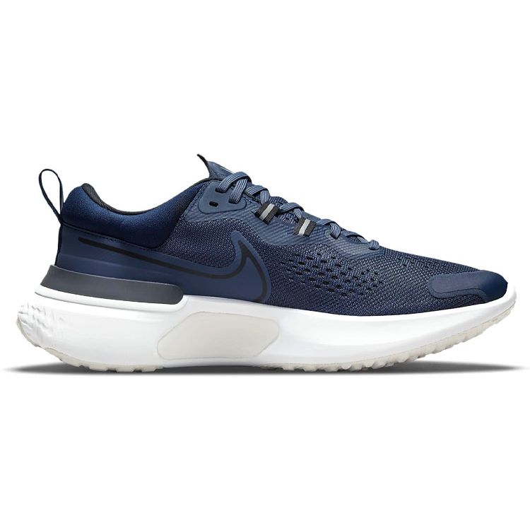 Nike React Miler 2 Thunder Blue Мужские кроссовки Obsidian Black CW7121-400