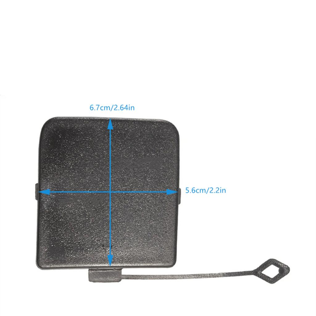 For BMW X1 E84 2013 2014 2015 Rear Right Left Bumper Tow Eye Hook Cover Cap 51127303815 51127303816 2 PCS