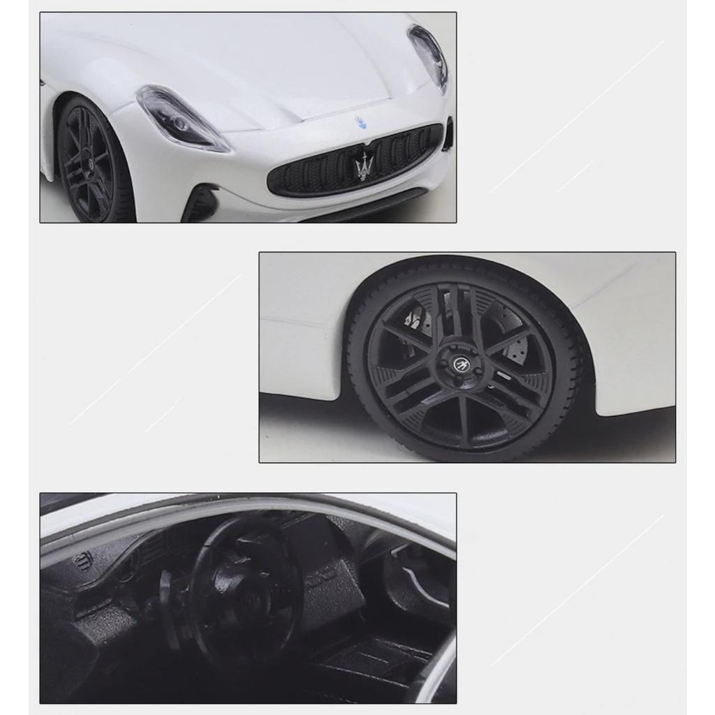 Welly 1/24 Maserati Granturismo Folgore 2023 Купе Сплав Спортивный Автомобиль Модель Литые Металлические Гоночные Автомобили Модель Автомобиля Детская Игрушка Подарок