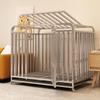 Indoor Dog Cage with Toilet Separation for Small To Large Breeds