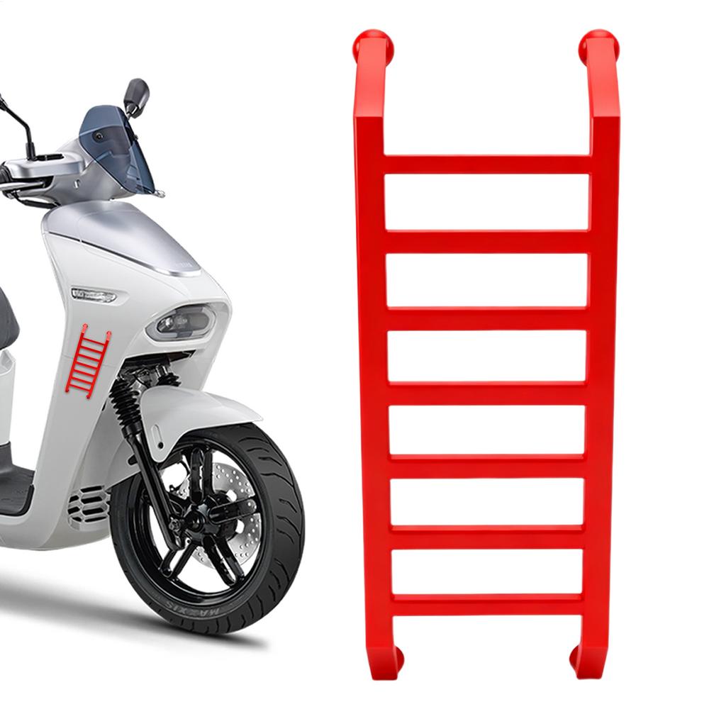 Decal For Car Adhesive No-Drill Decoration Car Exterior 3D Ladder Shape Decal For Bumper Hood Door Commuting Travel Family