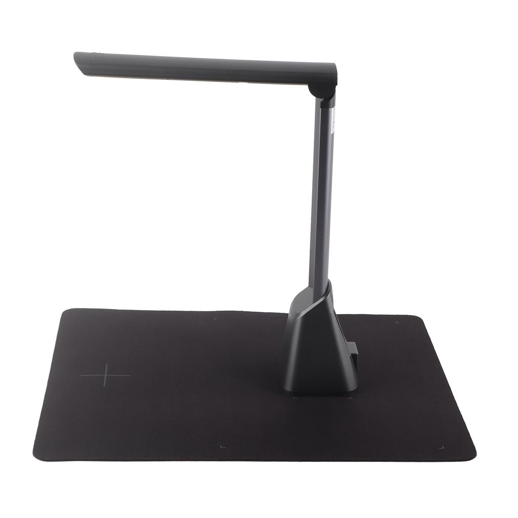 Document Camera 5MP A4 Catch Size Portable USB Overhead Doc Scanner with LED Light for ID Card