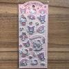 Оригинальные 3D наклейки Sanrio для скрапбукинга, телефона, кружки, ежедневника, гитары, Декор, Наклейка, Мультяшный Куроми Мелоди, Наклейка-игрушка, Подарок