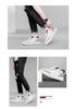 Invisible Height Boost Men's 8cm Breathable Thick Sole Running Casual Dad Shoes, Sports Board Shoes, White.