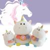Unicorn Toy Fur Fashion Comfortable Cute Cartoon Throw Pillow Cushion Gift Doll