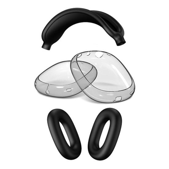 Чехол для наушников AirPods Max Полностью защитный чехол Мягкий силиконовый чехол Защита от царапин и пота Точные вырезы Защита амбушюр и оголовья