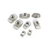 European Standard T-Slot Aluminum Profile Nuts: Wing Nuts M3-M8, Types 20/30/40/45.