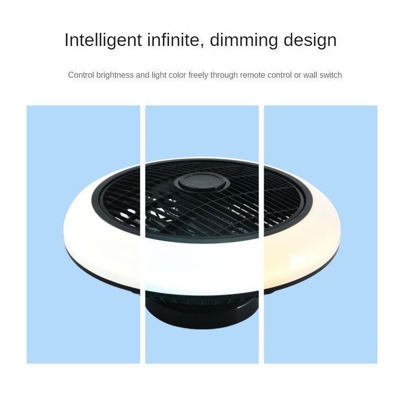 Бытовой Встроенный Электрический Вентилятор С Подсветкой 45*20см Современный Минималистичный И Креативный Вентилятор С Подсветкой Гостиная Бесшумный Потолочный Вентилятор Лампа
