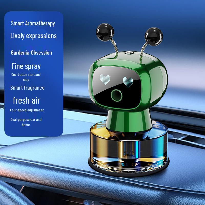 AI-Driven Car Aromatherapy Robot: Automatic Spray Fragrance Machine