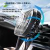 AUSTYLCO Car Fan with USB Port, Car Fan, Double Headed Car Fan, Tabletop/Car Fan,