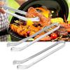 Универсальные кухонные щипцы с длинной ручкой, щипцы для готовки, щипцы для переворачивания колбасы, корейские аксессуары для кемпинга и барбекю