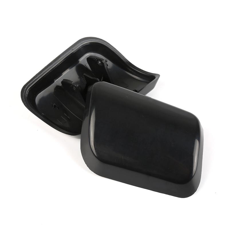 Пара черных ABS OEM правых и левых крышек омывателя фар для VOLVO XC90 Series 2002-2006 OE 30698209 автомобильные аксессуары