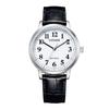Citizen Мужские часы BJ6541-15A Eco-Drive Кожаные Черный/Серебристый
