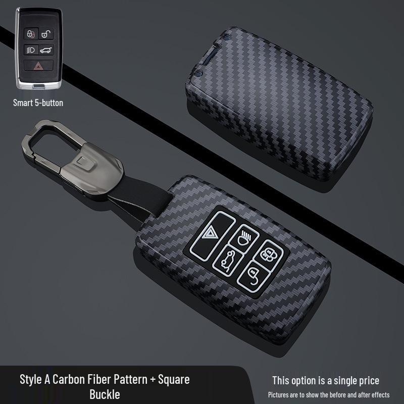 Чехлы для ключей, совместимые с Land Rover Discovery Sport, Range Rover Evoque, Velar, Freelander, Defender и Jaguar.