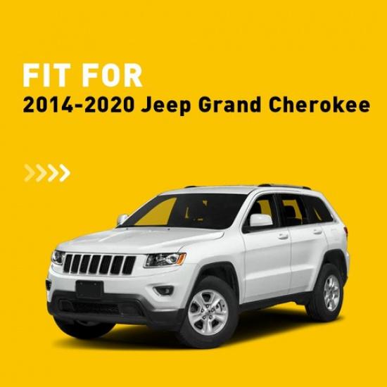 2x Накладки на нижние углы переднего бампера для 2014- Jeep Cherokee Grand