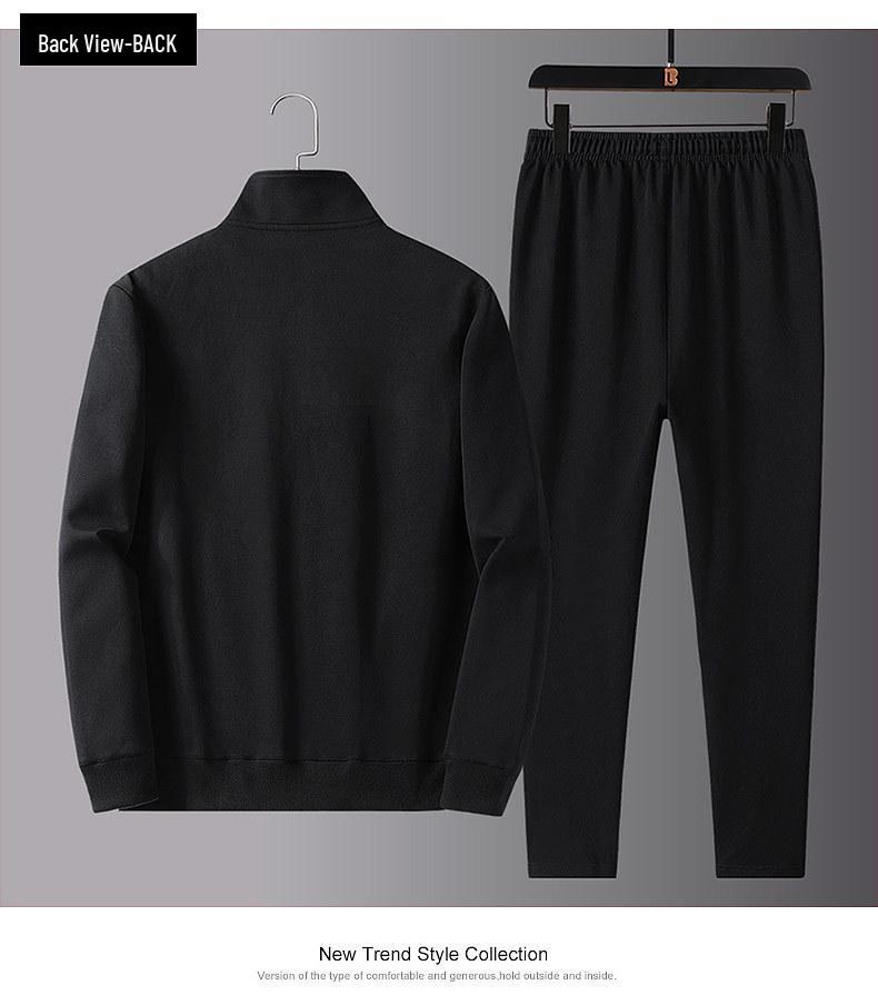 Мужской спортивный костюм весна-осень 2024: Комплект-тройка для папы среднего возраста