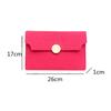 Casual Ladies Clutch Bag New Minimalism Handheld Envelope Bags Felt Indentation Handbag Solid Color Business Women's Bag