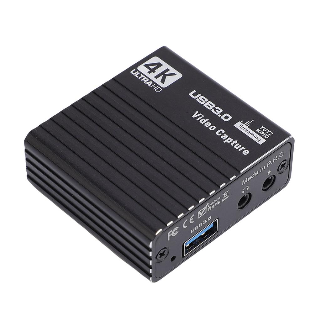 USB 3.0 Video Capture Card 4K 1080P 60FPS Game Video Capture Card Low Latency HD Multimedia Interface for Streaming
