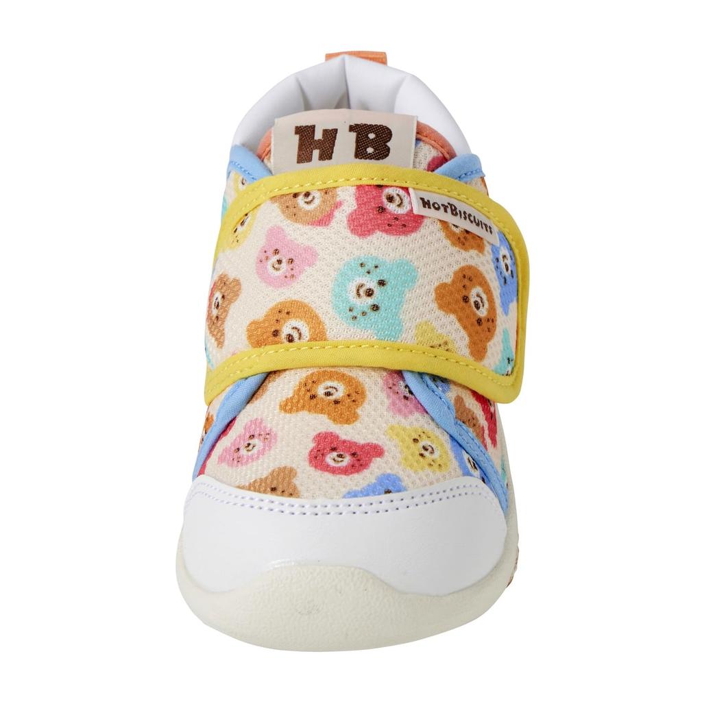 MIKIHOUSE HOT BISCUITS Second Baby Shoes, Boys and Girls, White, Size 15cm, 73-9302-684
