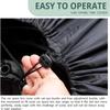 Universal Car Spare Tire Cover 31.49 Inch Black Wheel Protector Dust Waterproof UV Resistant Tire Storage Bag Auto Accessories