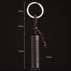 Heart Sutra Incantations of the Great Mercy Key Rings Keyfob Ebony Wood Keychain Car Key Chain
