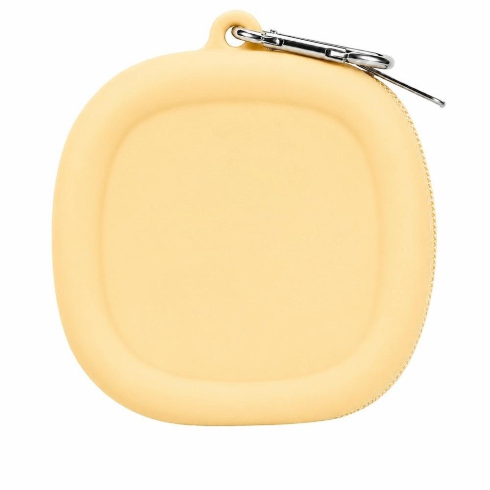 Waterproof Silicone Pet Treat Pouch Soft & Flexible Smooth Zipper Outdoor Dog Food Holder Shockproof Dog Training Snack Bag