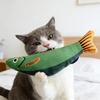 Catnip Toy with Built-in Bell Tail Persimmon And Tomato Shapes Cat Toy for Interactive Play Soft Chew-Resistant Plush Toys