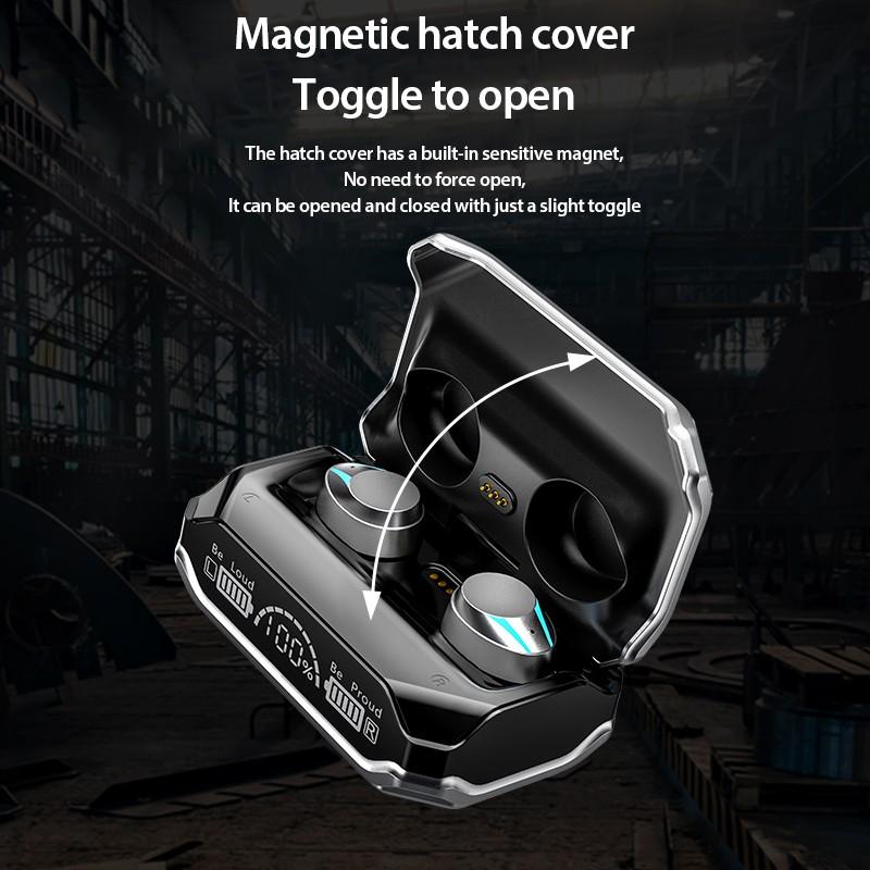 M41 TWS Беспроводные наушники с шумоподавлением Bluetooth наушники сенсорное управление стерео спортивные водонепроницаемые наушники гарнитуры с микрофоном