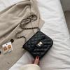 Small bag women's 2026 popular new Korean shoulder versatile diagonal span ins fashion diamond chain bag