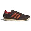 Wales Bonner x adidas SL72 Knit Коричневые Унисекс Кроссовки Темно-коричневый Колледжский-оранжевый Кремово-белый IE1664