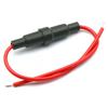 1/10 шт. Прочный держатель предохранителя из стекла 250 В с кабелем 20AWG, винтового типа, корпус предохранителя 5x20 мм, коробки предохранителей, стеклянная трубка предохранителя 5*20 мм 6*30 мм