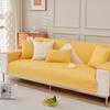 Чистый цвет, хлопковая подушка для дивана, универсальный чехол на четыре сезона, простой современный чехол для дивана, нескользящая подушка