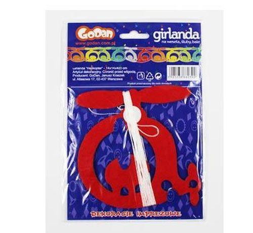 Girlanda Helikopter - 14X14X400 Cm  1 Szt.