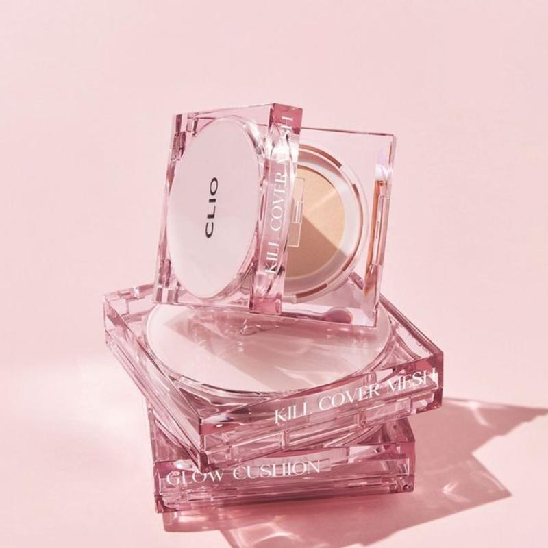 Clio Kill Cover Mesh Glow Cushion со сменным фильтром SPF 50+ PA++++ (3 цвета) 15 г * 2 шт.