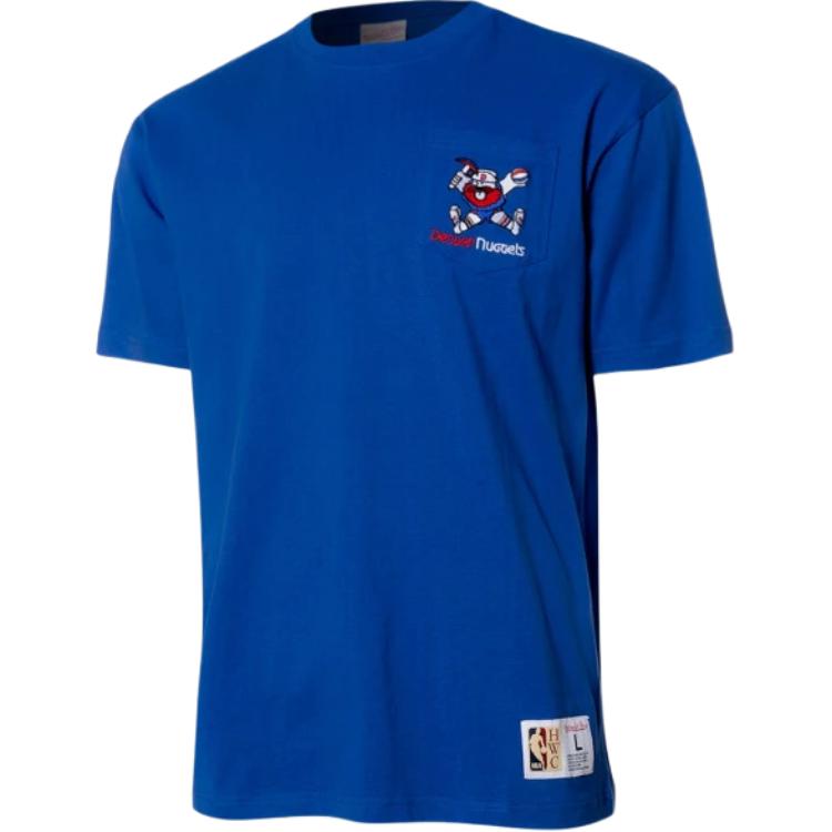 Mitchell & Ness x NBA Футболка мужская Denver Nuggets Синяя TCRW6277-DNUYYPPPROYA