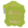 Inkdotpot Real Gold Foil Thanks For Celebrating With Us Bridal Shower-Baby Shower-Retirement-Wedding-Birthday Tags