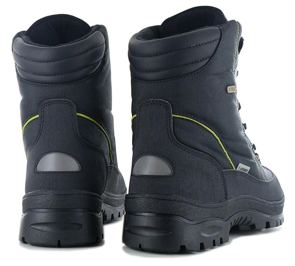 Lackner Kitzbühel Gary TX - мужские зимние ботинки с интегрированными шипами 7653 черные ОРИГИНАЛ