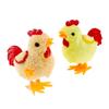 1 шт. Милая плюшевая заводная курица Детская игрушка Заводные прыгающие ходячие цыплята Игрушки