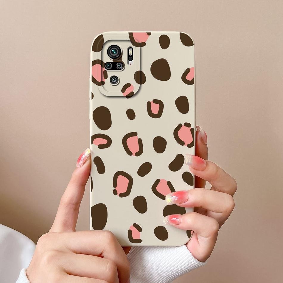 For Redmi Note 10 10T 10S Phone Case Cartoon Liquid Silicone Full Coverage Anti Drop Bumper For Xiaomi Redmi Note10 10 S T Funda