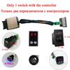 1 шт. Красивые запасные части, переключатель управления, 1-3 уровня, кнопочный переключатель с блоком управления, подходит для подогревателя сиденья автомобиля