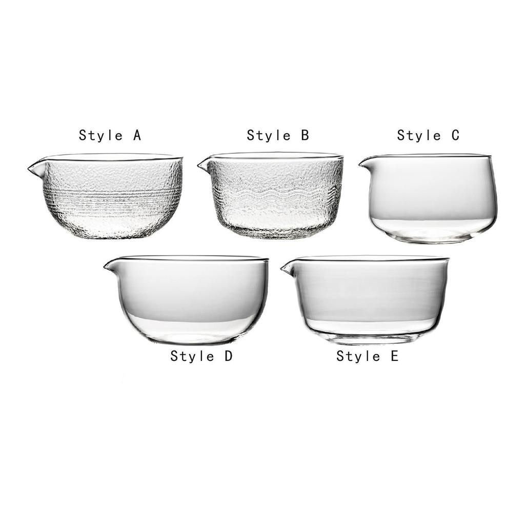 Стеклянная чаша ручной работы для чайной церемонии матча, прозрачная чаван для зеленого чая