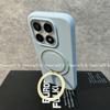 Для Xiaomi 17 Чехол Магнитное Кольцо 360° Для MagSafe Жидкий Силикон Резина Чехол для Телефона Встроенный Бархатная Защитная Оболочка Ударопрочный