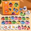 Enlightenment Alphabet Cognition Children Puzzle Early Education Animal Words Matching Card Pair Touch Board Game Toys