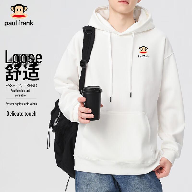 paul frank Men's American Style Loose Fit Hooded Sweatshirt