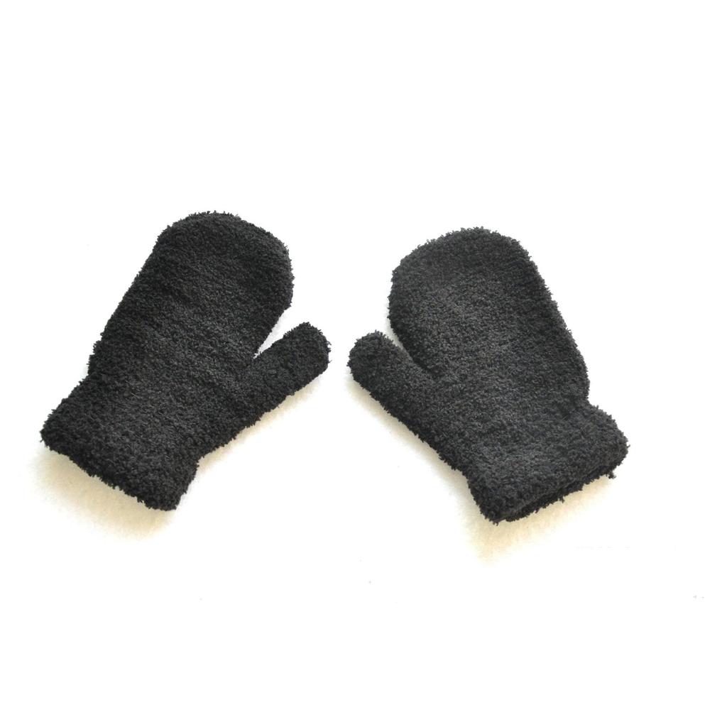 5-11 Years Old New Baby Mittens Newborn Children Kids Gloves Mohair Plush Thick Boys Girls Gloves Winter Accessories for Kids