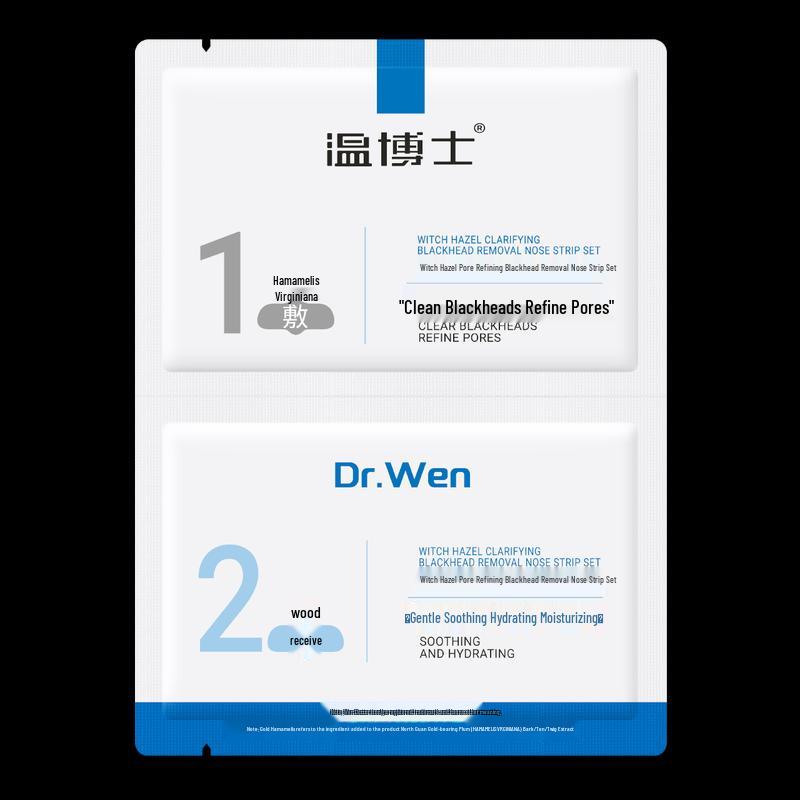 Доктор. Полоски для удаления черных точек с носа Wen