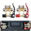 2 Pcs Car Battery Terminal Connector Battery Wire Cable Clamp Terminal Shut-Off Connectors Car Race UTV Tractor Truck LM