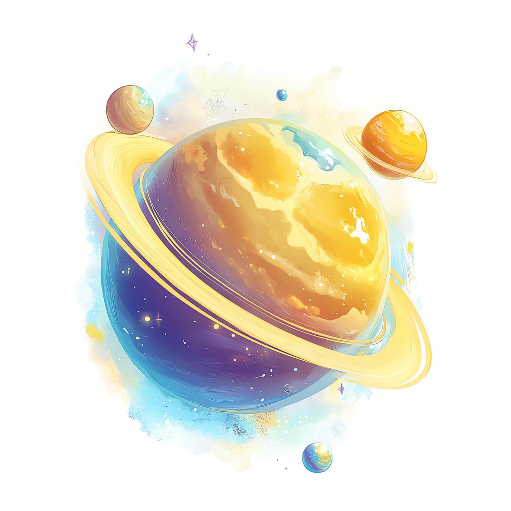 Постер Космическая Гармония Постер Космическая Гармония, 30X40 См, Алюминиевая Золотая Рама, Матовая Бумага 230 Г/м²