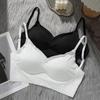 Comfortable Seamless Full Coverage Bra for Women Wireless Bras with Soft Support Women Summer Ice Silk Bras
