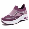 Woman Footwear Spring Autumn Slip On High Platform Mesh Breathable Shoes for Women Stylish Light Offer Casual Original Sale 39